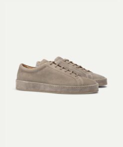 Light Grey Suede Voyager Sneaker