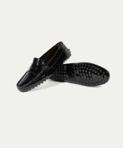 Black Patent Driving Shoes