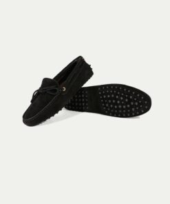 Black Suede Driving Shoes